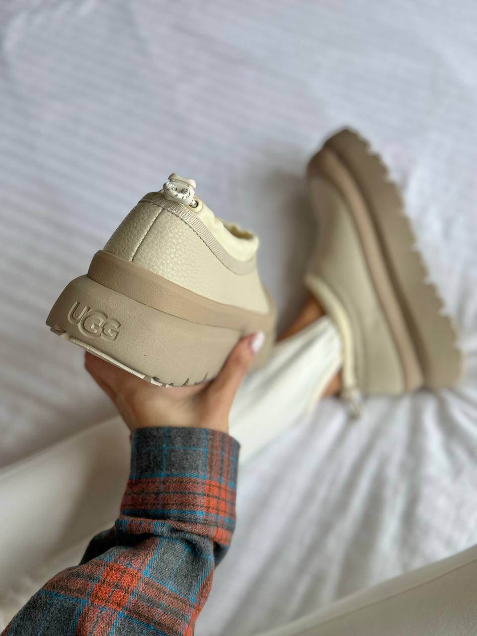 UGG Tasman Weather Hybrid Birch White Pepper - oceanhype - 
