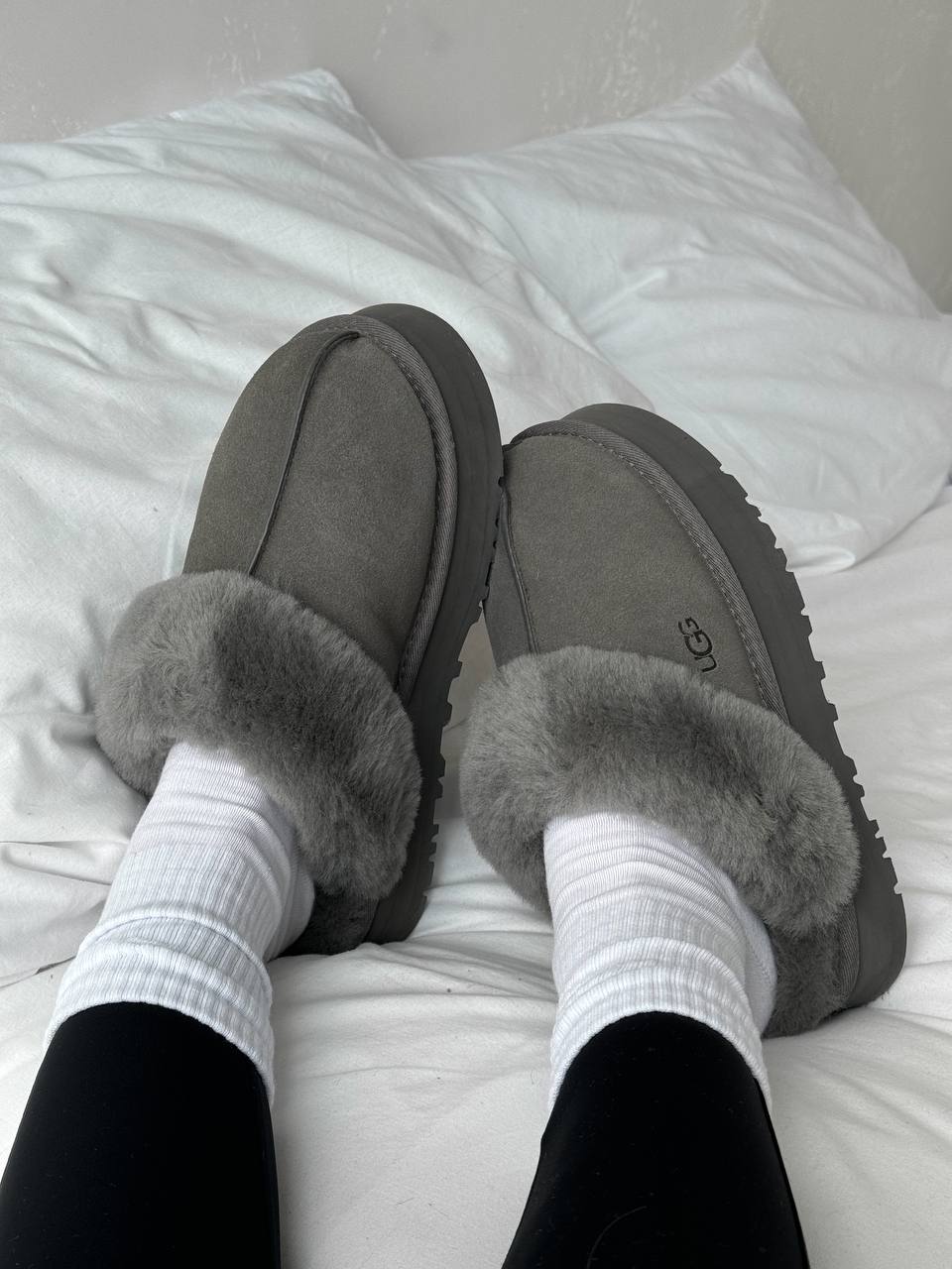 UGG Disquette Platform Grey - oceanhype - 