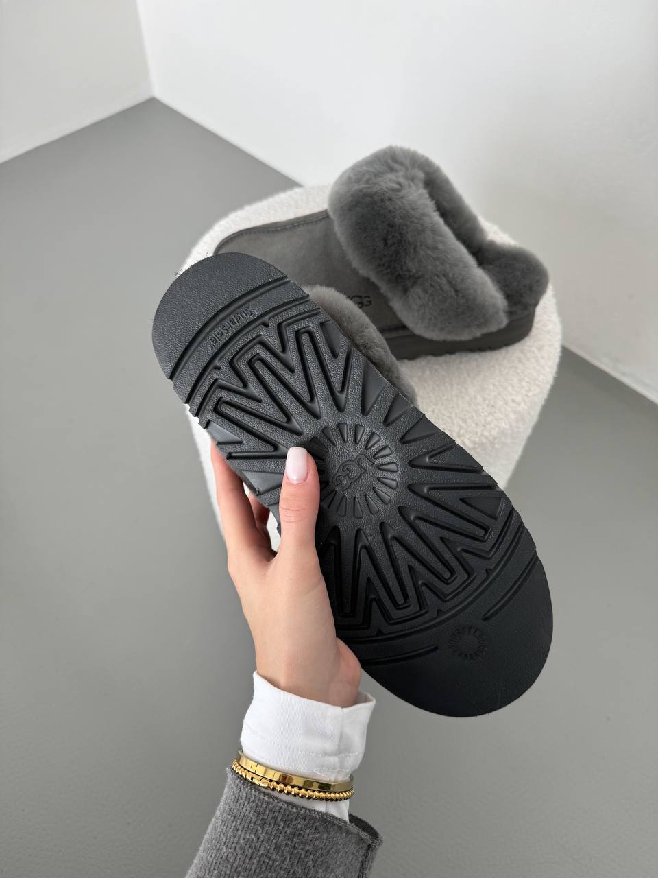 UGG Disquette Platform Grey - oceanhype - 
