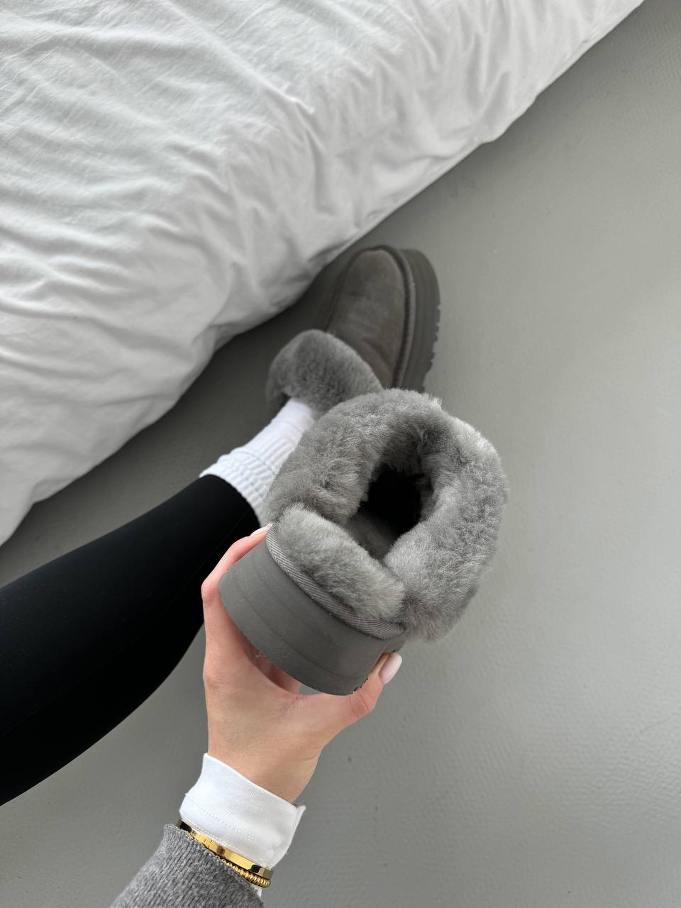 UGG Disquette Platform Grey - oceanhype - 