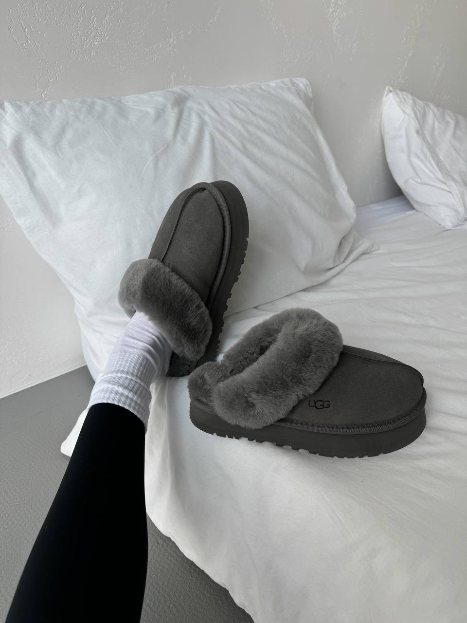 UGG Disquette Platform Grey - oceanhype - 