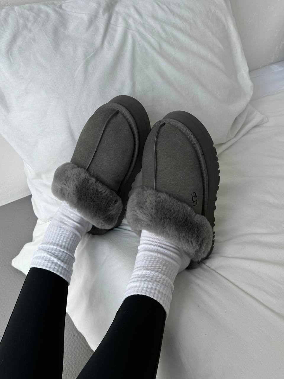 UGG Disquette Platform Grey - oceanhype - 