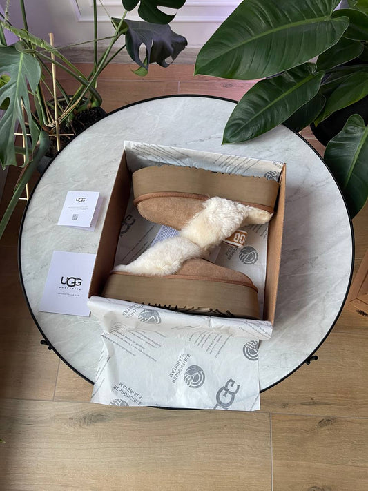 UGG Funkette Platform Chestnut - oceanhype - 