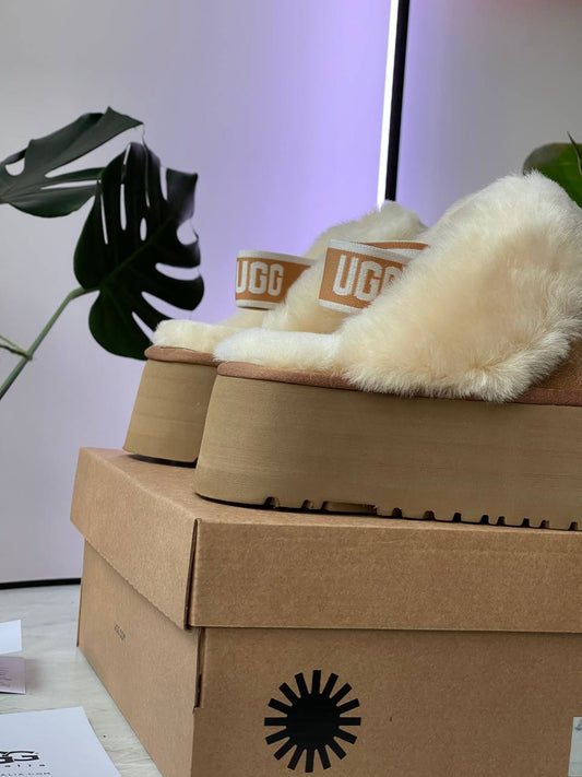 UGG Funkette Platform Chestnut - oceanhype - 