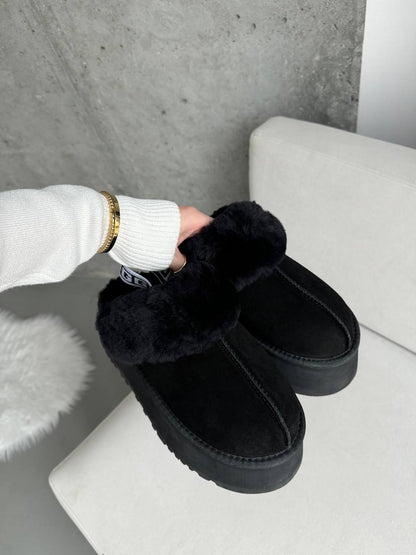 UGG Funkette Platform Black - oceanhype - 