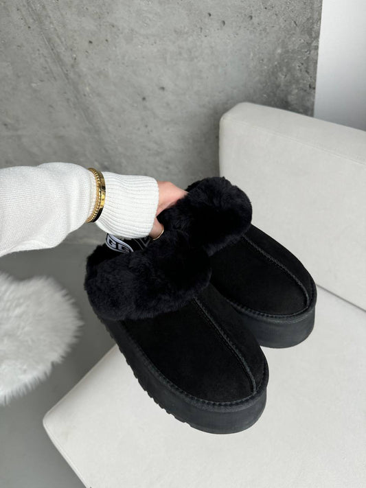 UGG Funkette Platform Black - oceanhype - 