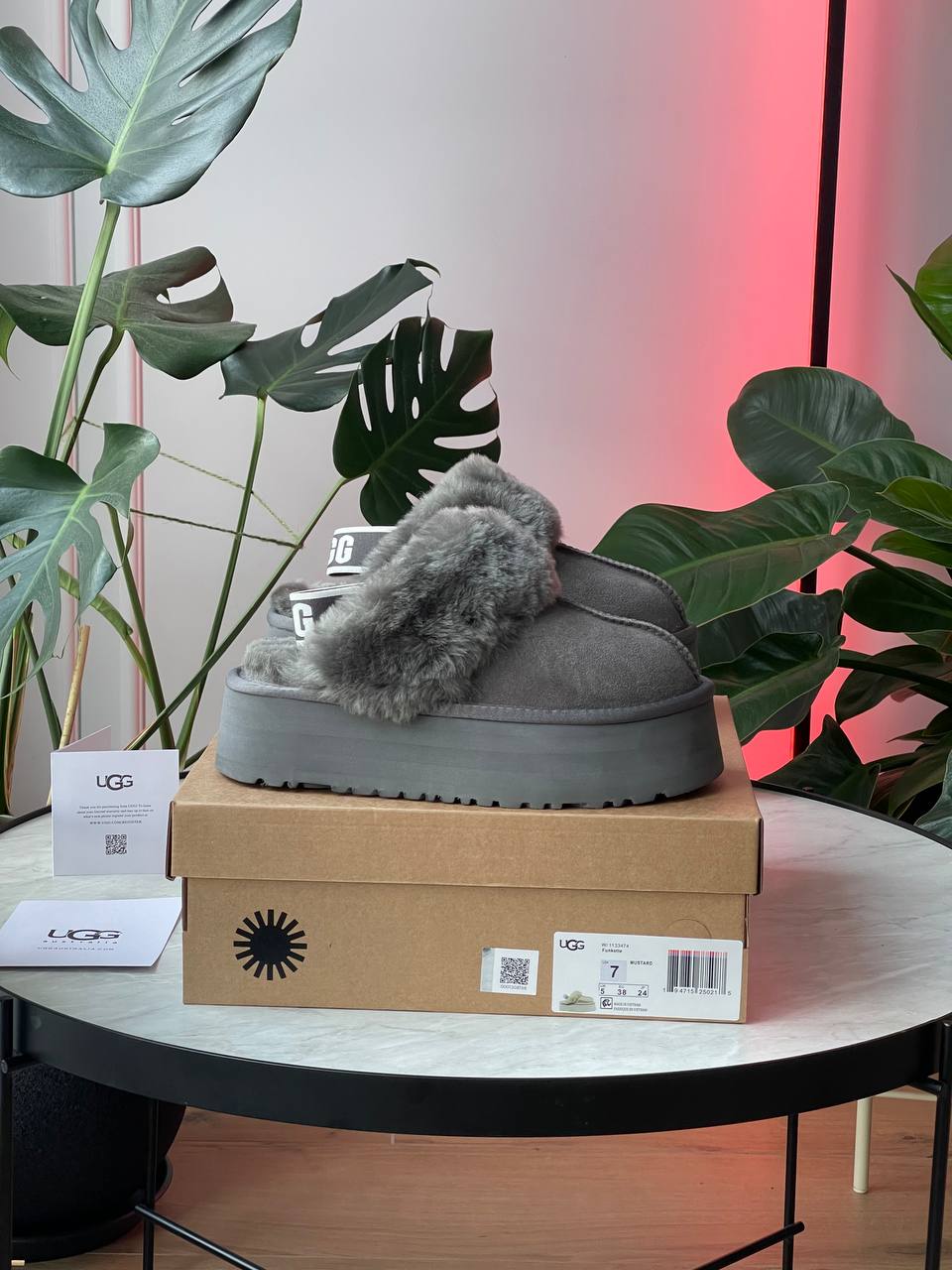 UGG Funkette Platform Grey - oceanhype - 