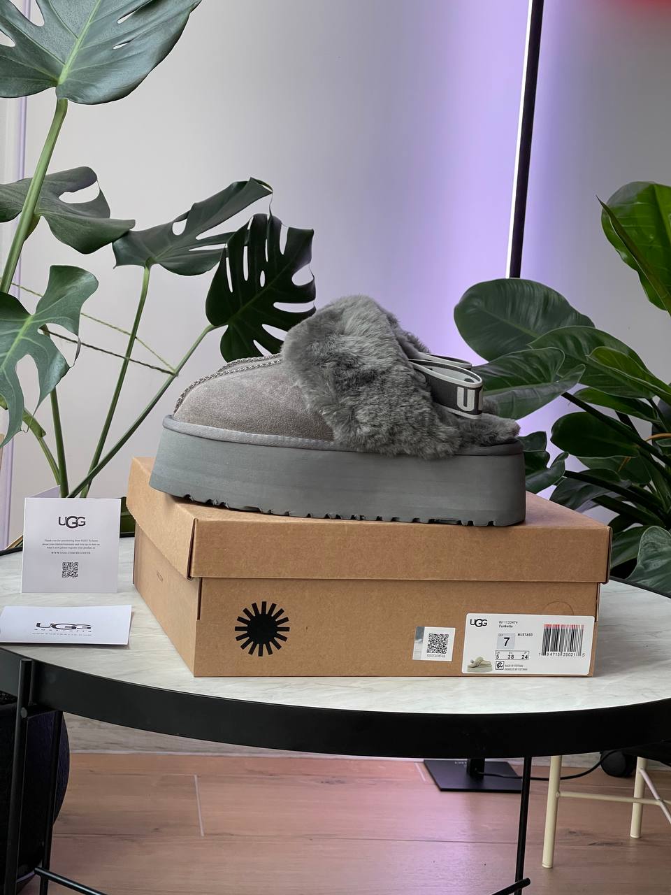 UGG Funkette Platform Grey - oceanhype - 