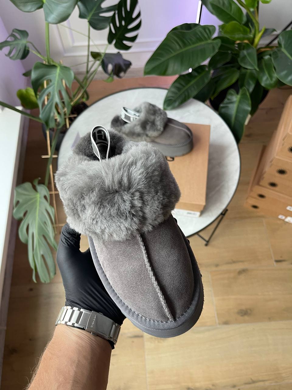 UGG Funkette Platform Grey - oceanhype - 
