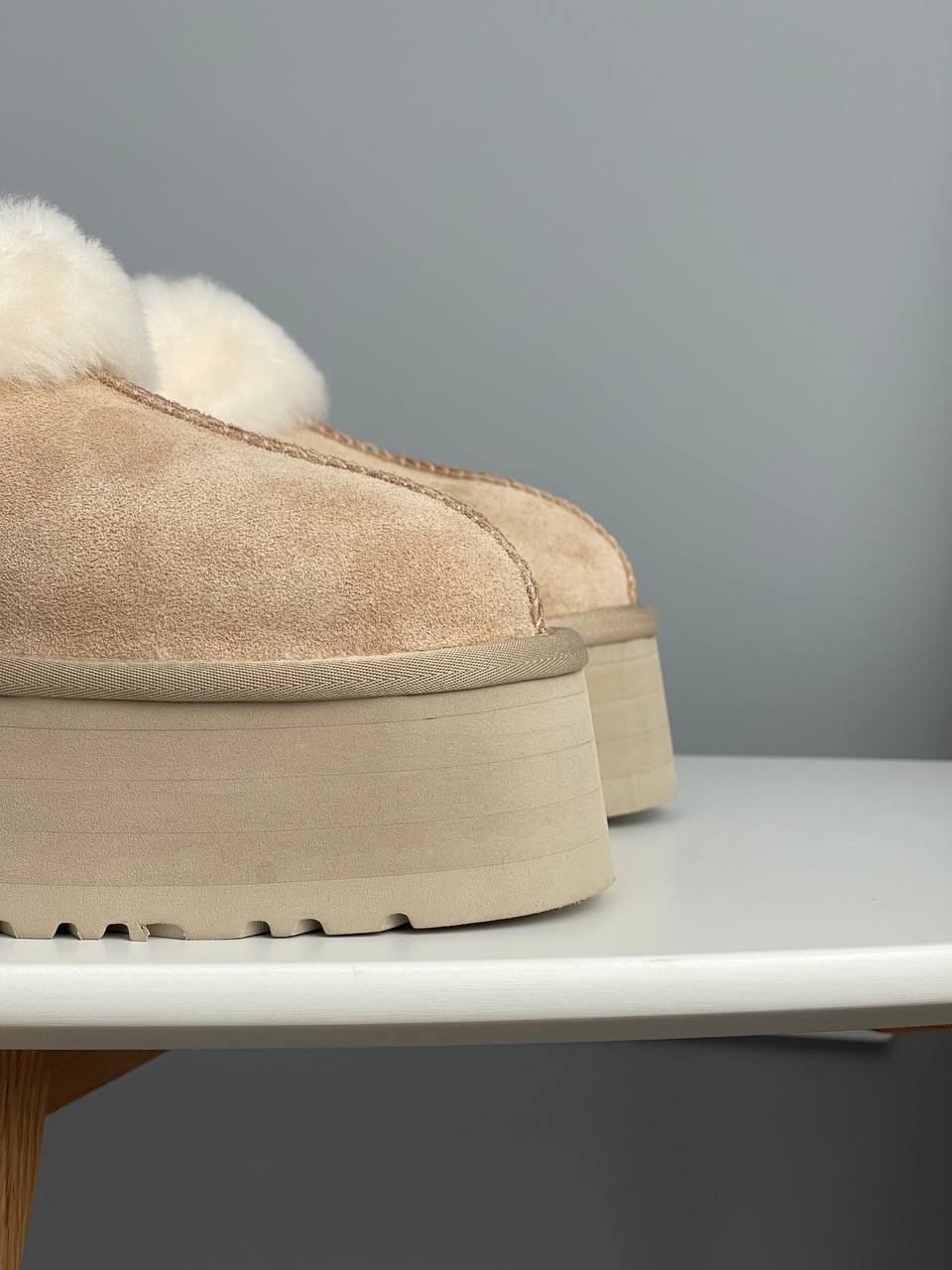 UGG Funkette Slipper Platform Sand - oceanhype - 