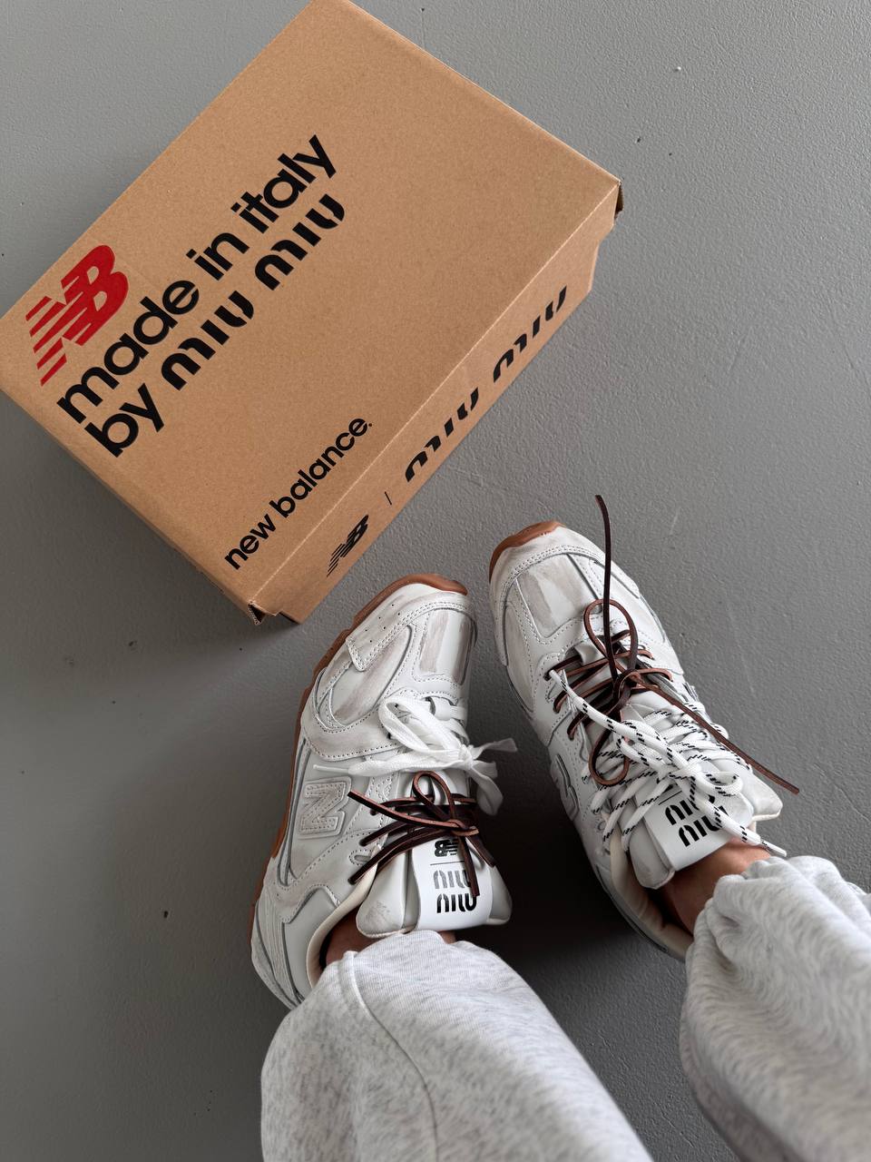New Balance 530 x Miu Miu Dirty White - oceanhype - 
