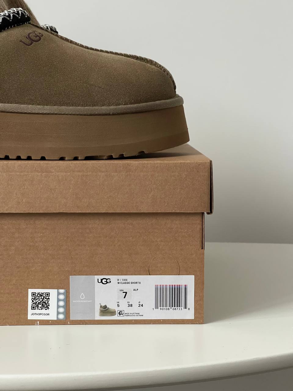 UGG Tasman Platform Sock Khaki - oceanhype - 
