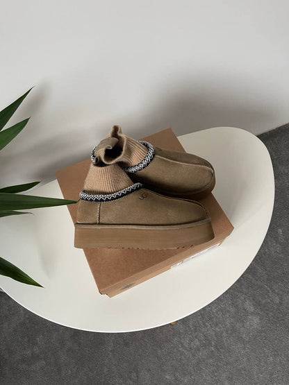 UGG Tasman Platform Sock Khaki - oceanhype - 