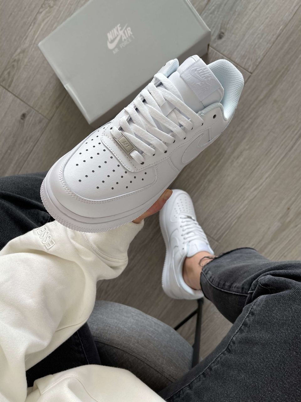 Nike Air Force 1 Low White '07 - oceanhype - 