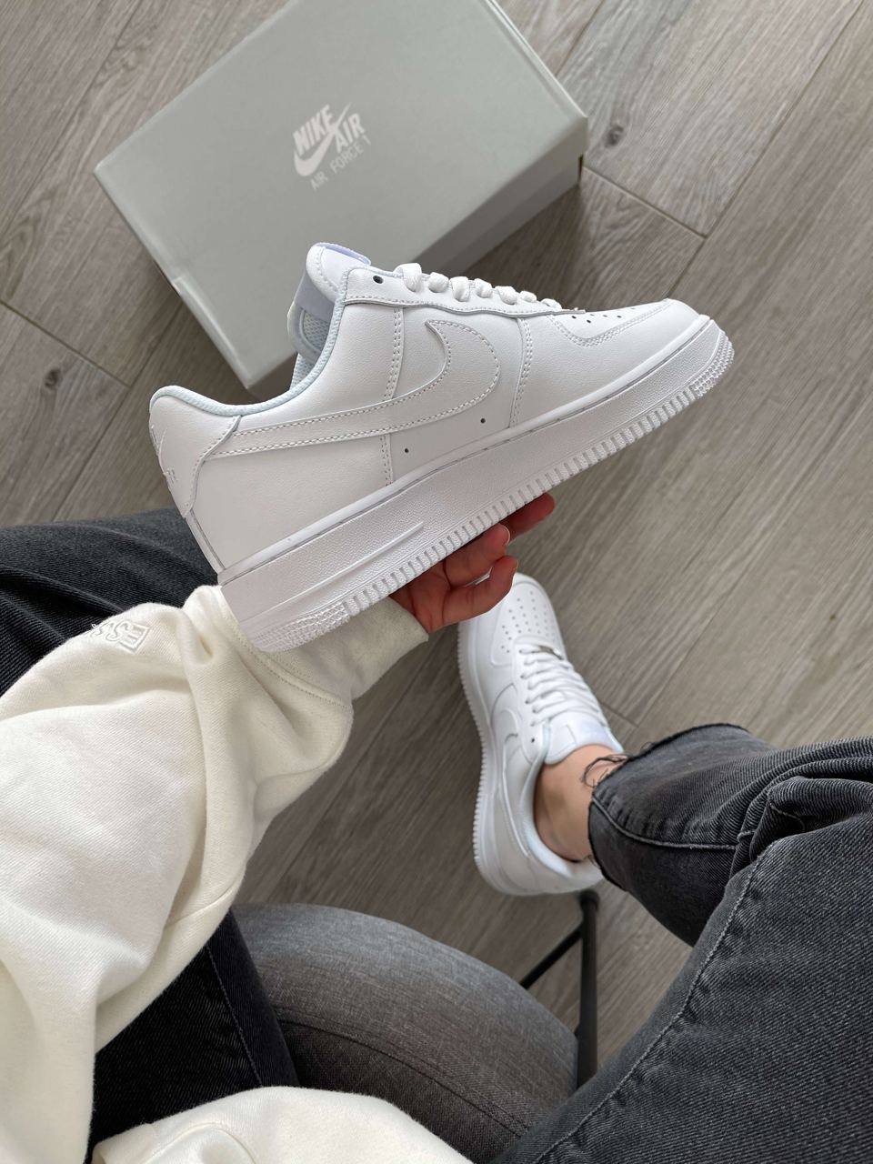 Nike Air Force 1 Low White '07 - oceanhype - 