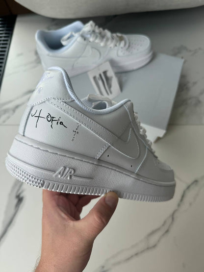 Nike Air Force 1 Low '07 White Travis Scott Cactus Jack Utopia Edition - oceanhype - 