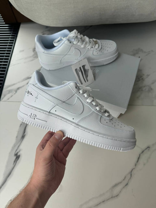 Nike Air Force 1 Low '07 White Travis Scott Cactus Jack Utopia Edition - oceanhype - 