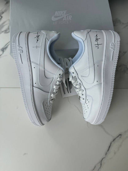 Nike Air Force 1 Low '07 White Travis Scott Cactus Jack Utopia Edition - oceanhype - 
