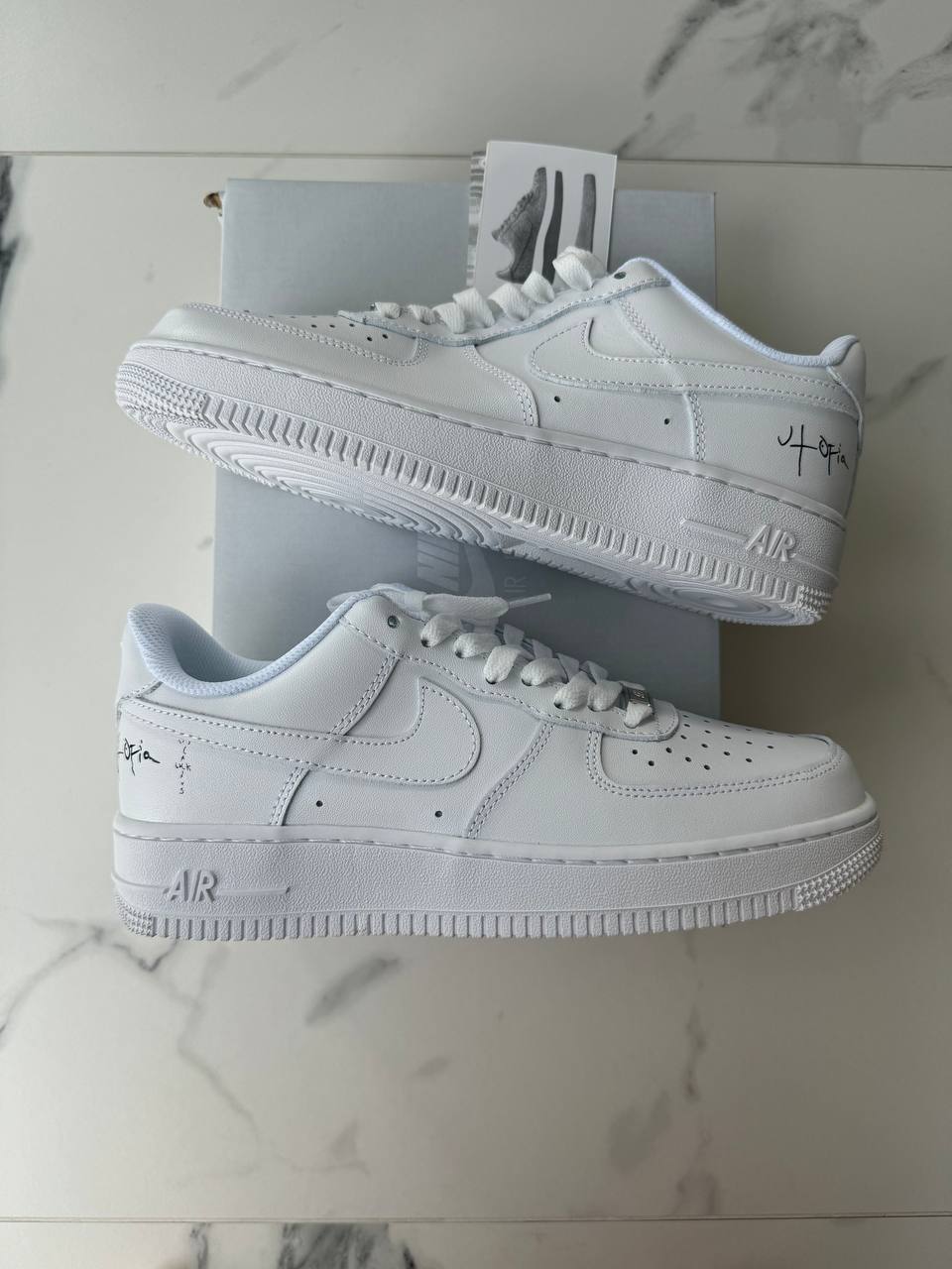 Nike Air Force 1 Low '07 White Travis Scott Cactus Jack Utopia Edition - oceanhype - 