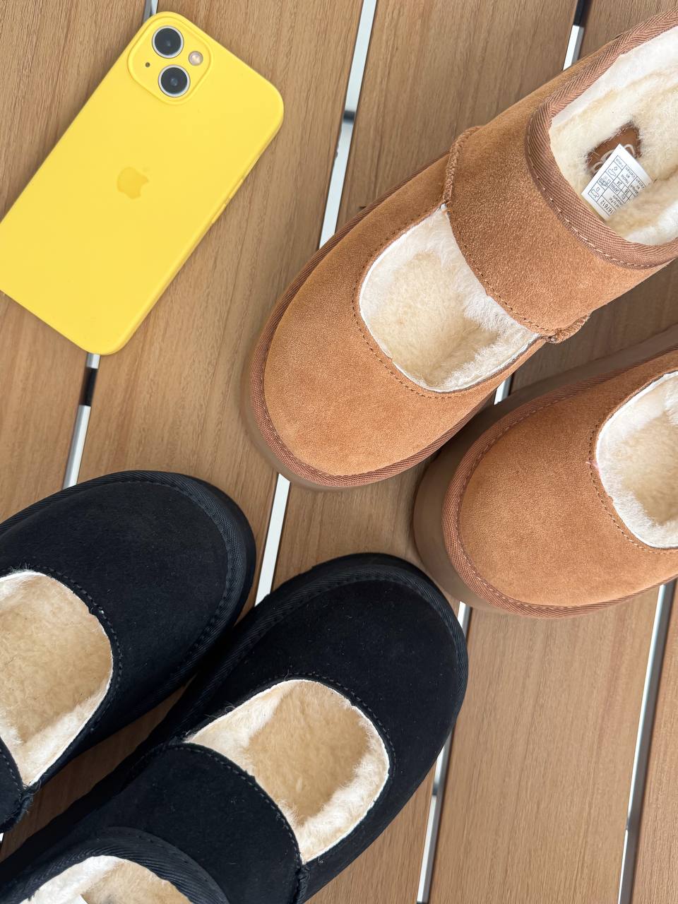 UGG Bea Mary Jane Platform Chestnut - oceanhype - 