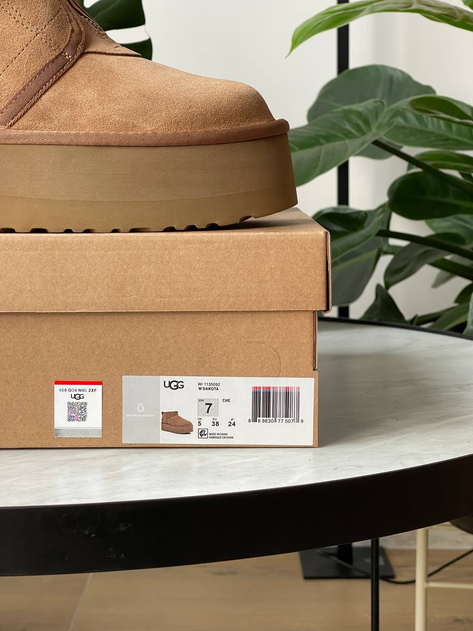 UGG Neumel Platform Zip Chestnut - oceanhype - 