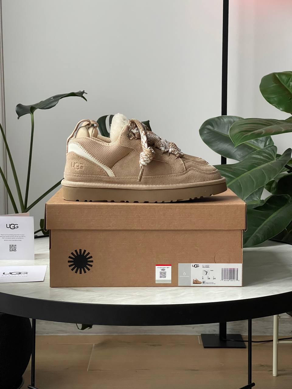 UGG Lowmel Sneaker Beige - oceanhype - 