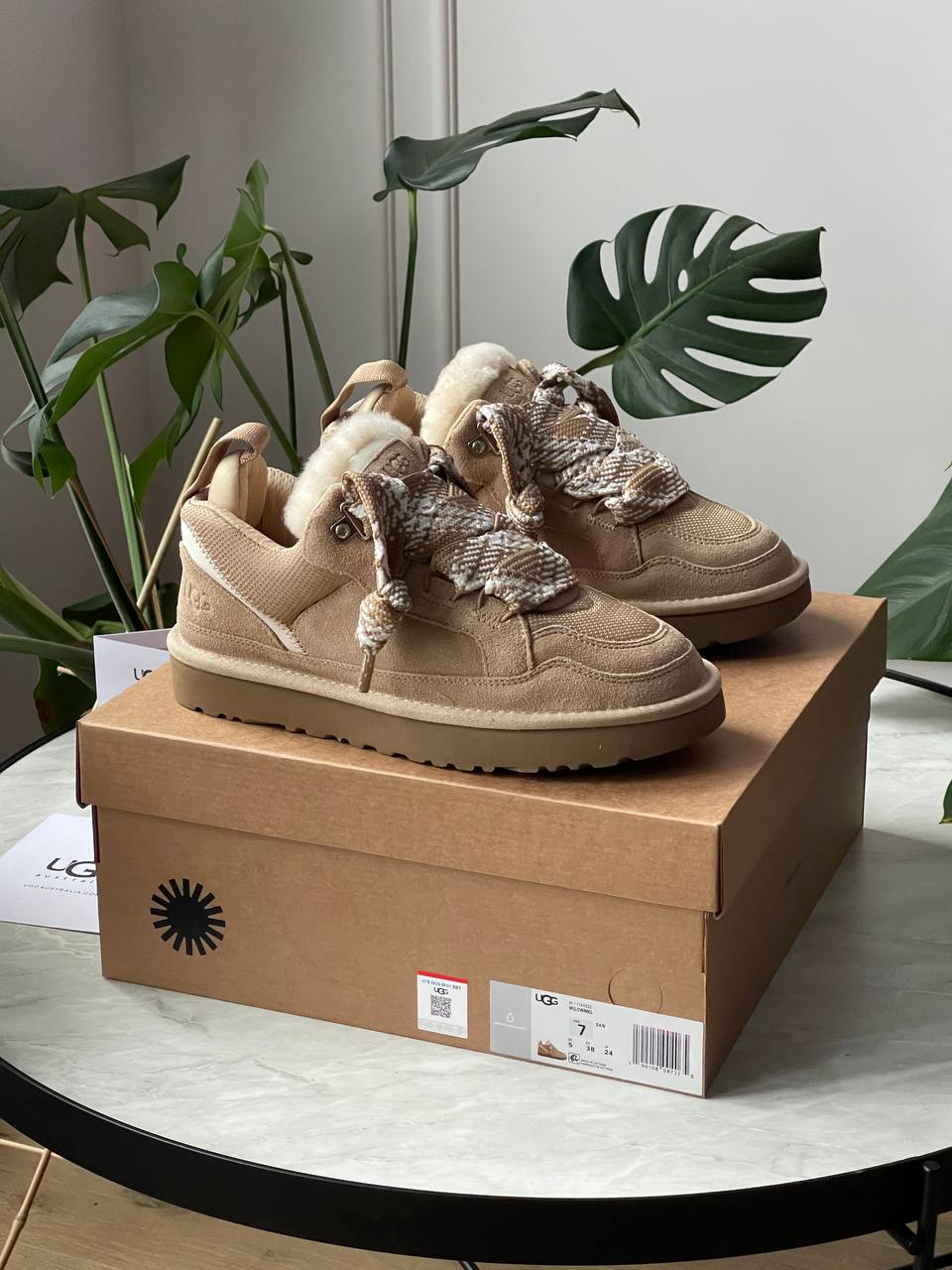 UGG Lowmel Sneaker Beige - oceanhype - 