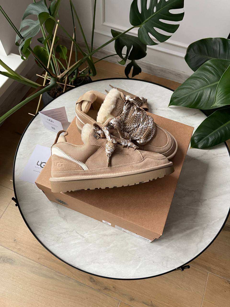 UGG Lowmel Sneaker Beige - oceanhype - 