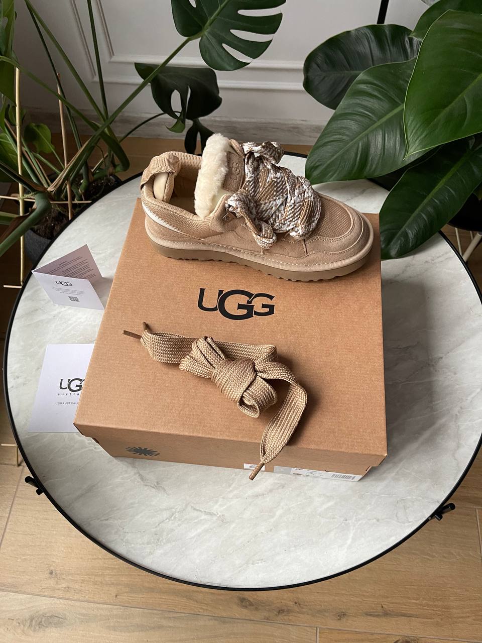 UGG Lowmel Sneaker Beige - oceanhype - 