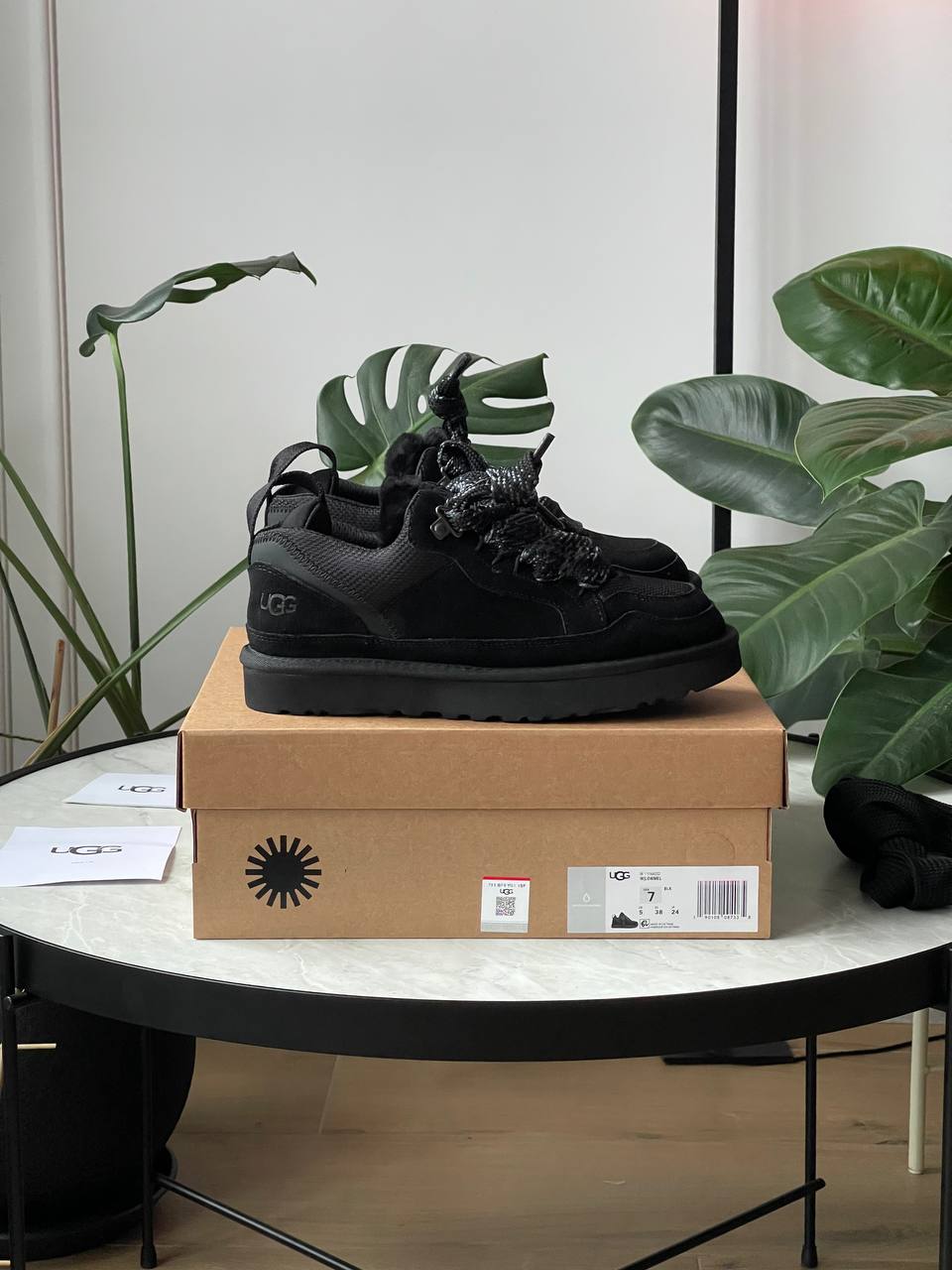 UGG Lowmel Sneaker Black - oceanhype - 