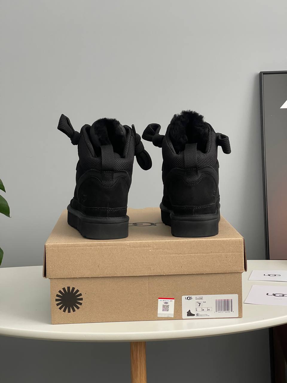 UGG Lowmel Sneaker High Black - oceanhype - 