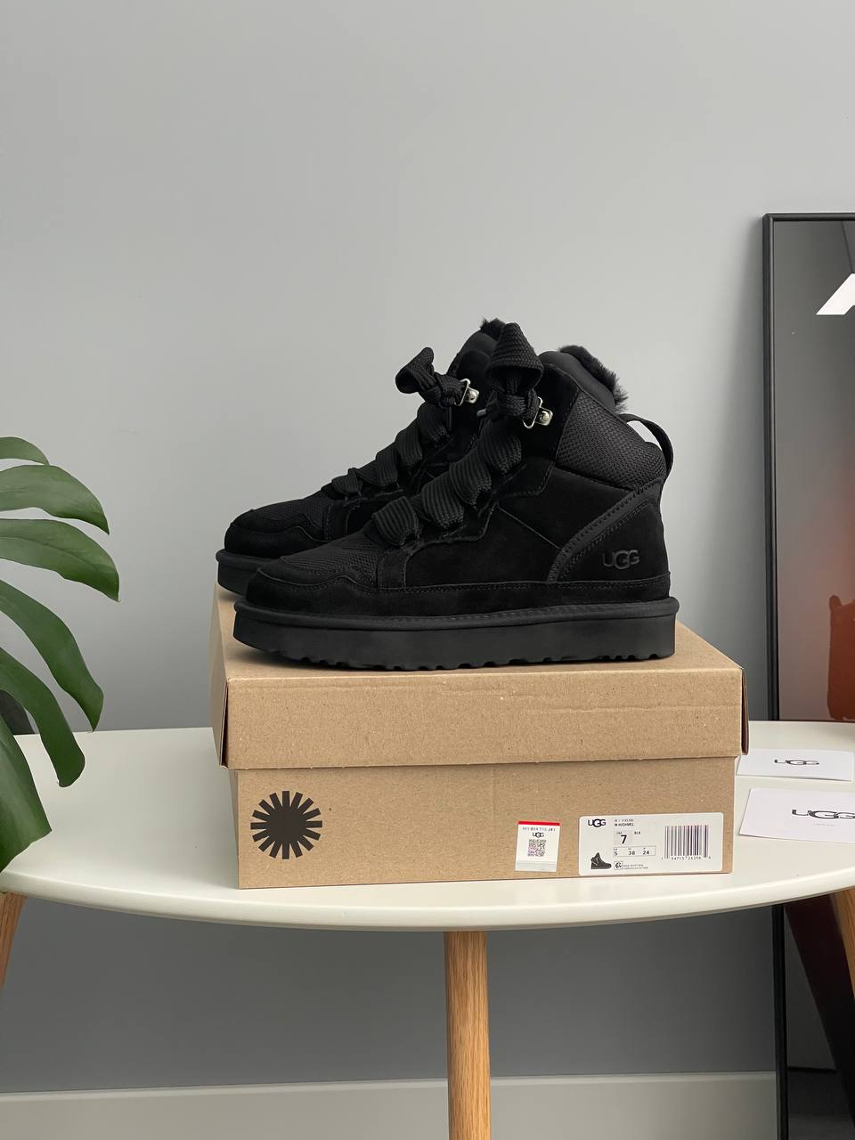 UGG Lowmel Sneaker High Black - oceanhype - 
