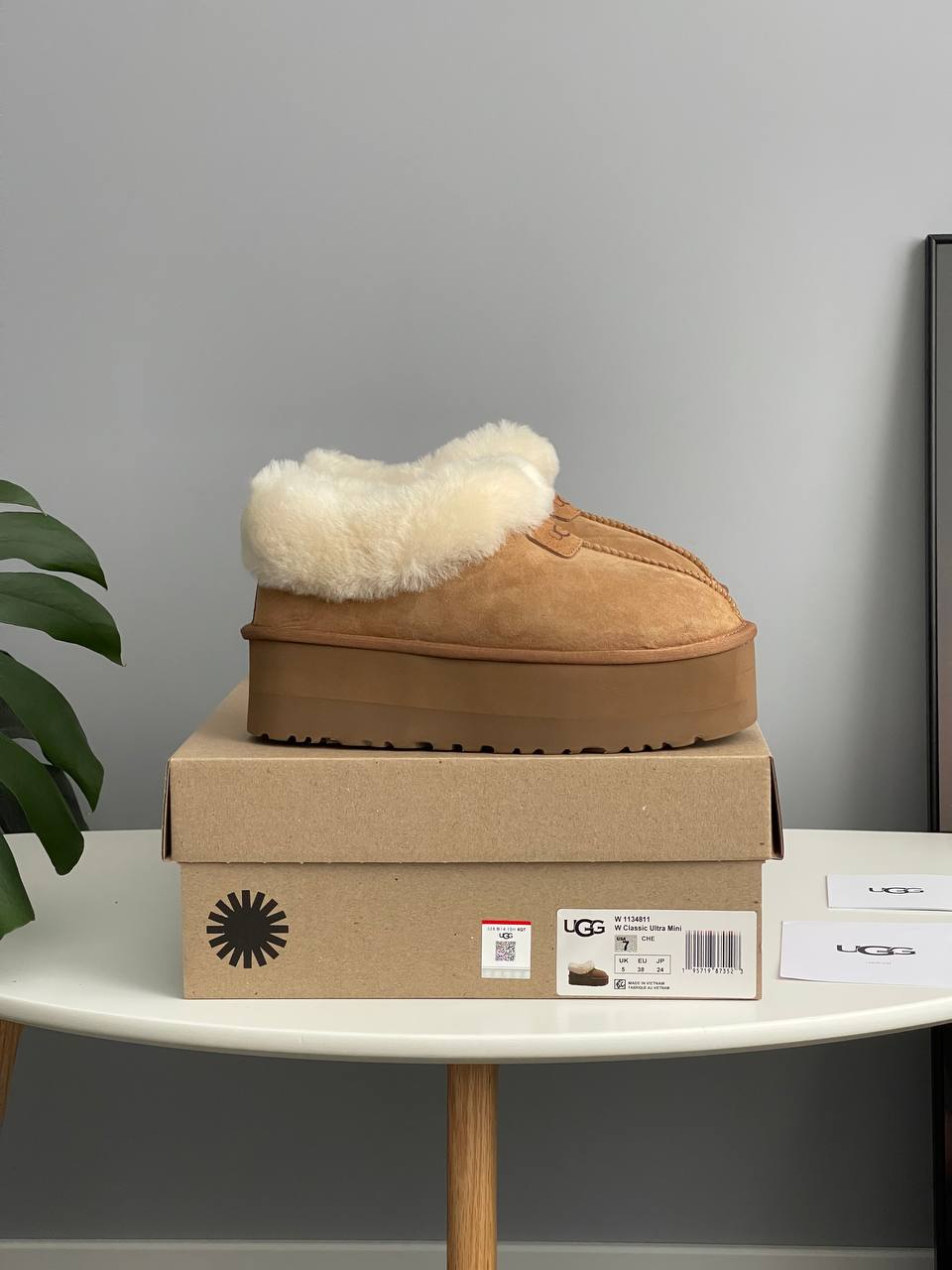 UGG Coquette Platform Chestnut - oceanhype - 