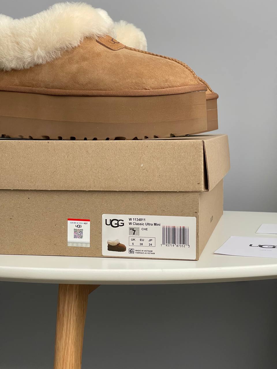 UGG Coquette Platform Chestnut - oceanhype - 