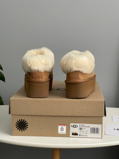 UGG Coquette Platform Chestnut - oceanhype - 