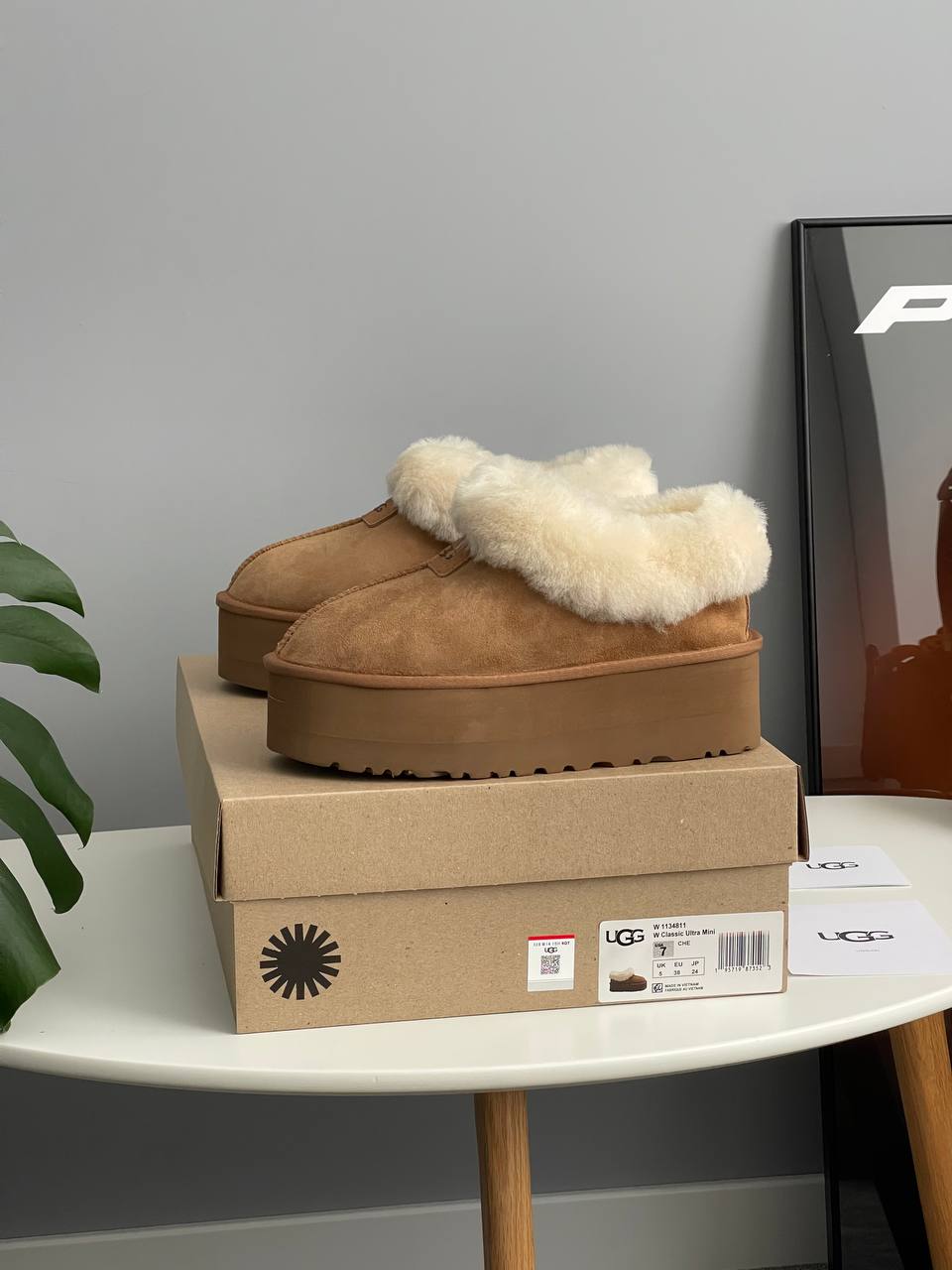 UGG Coquette Platform Chestnut - oceanhype - 
