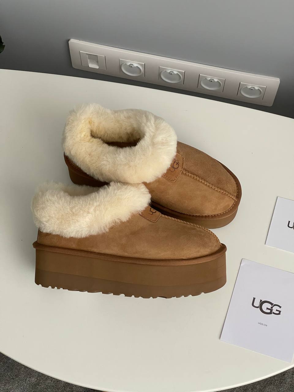 UGG Coquette Platform Chestnut - oceanhype - 