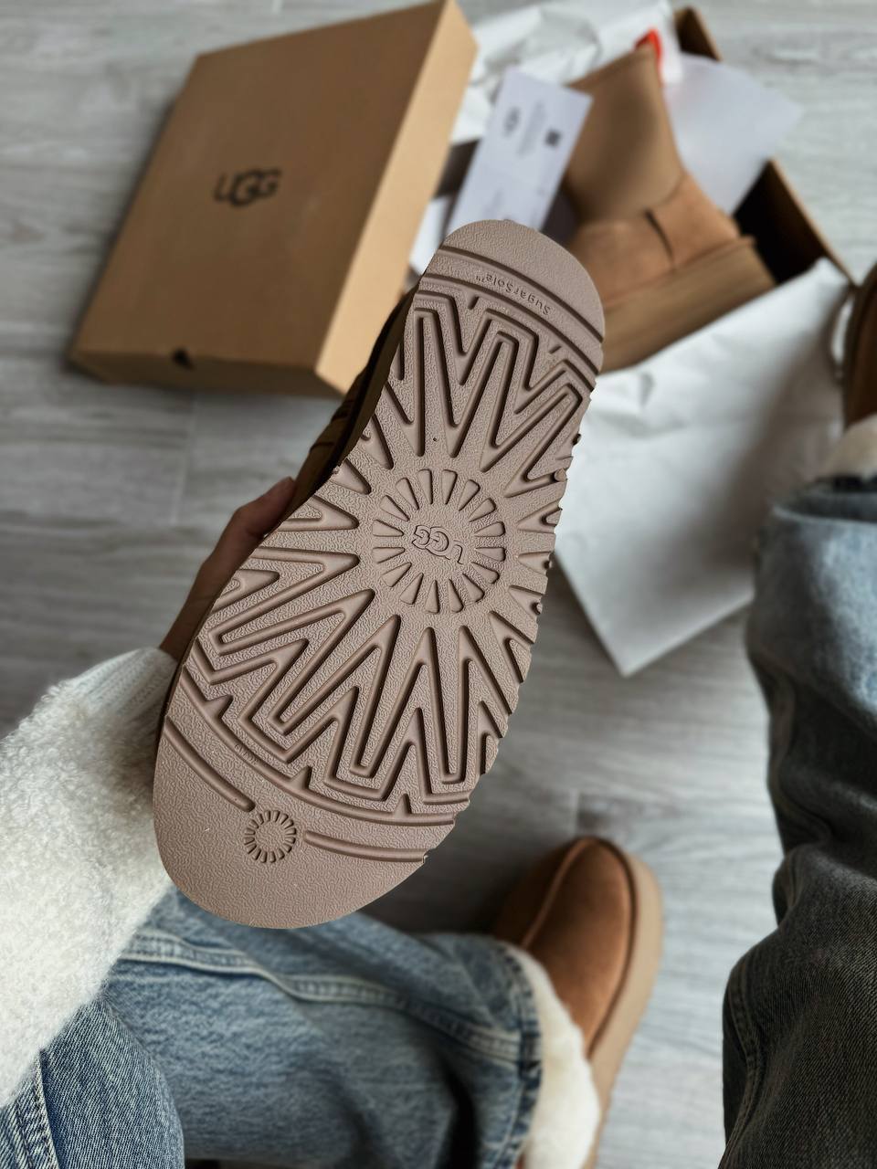 UGG Dipper Boots Chestunt - oceanhype - 