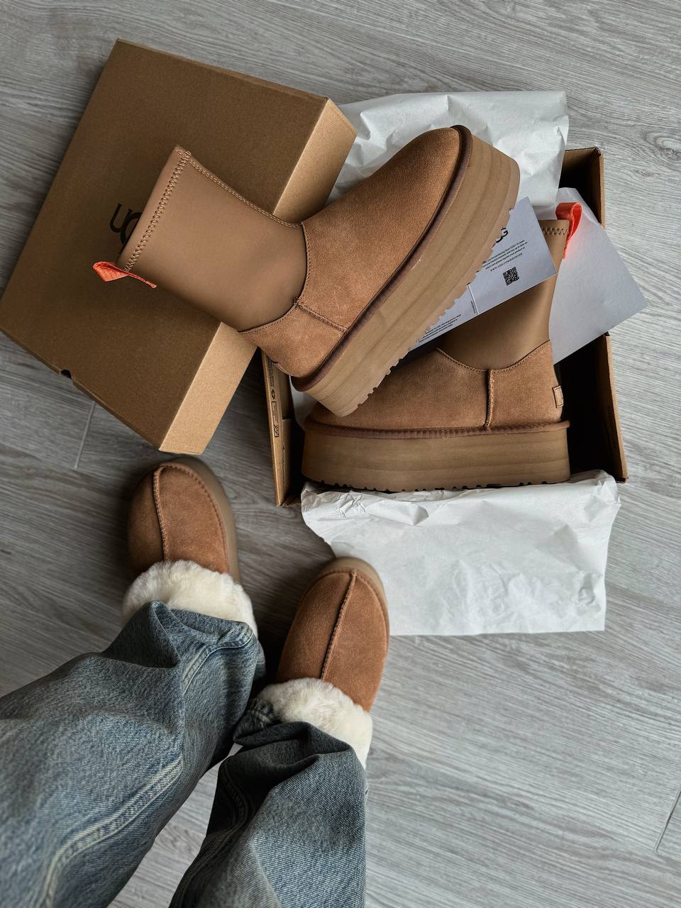 UGG Dipper Boots Chestunt - oceanhype - 