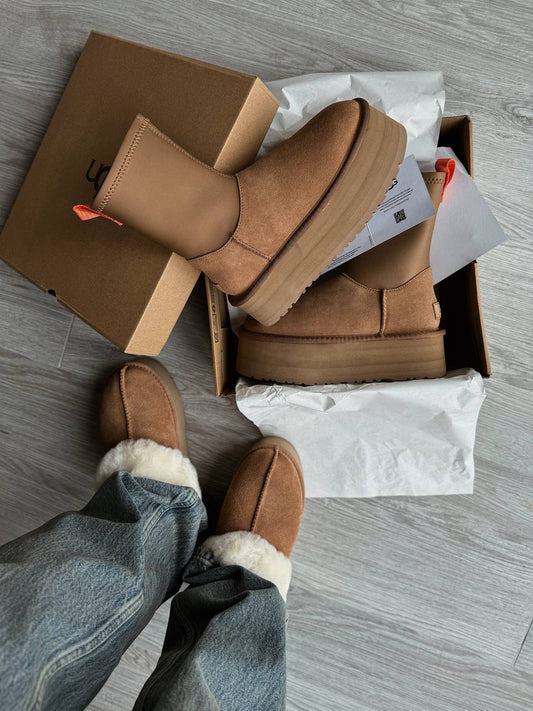 UGG Dipper Boots Chestunt - oceanhype - 