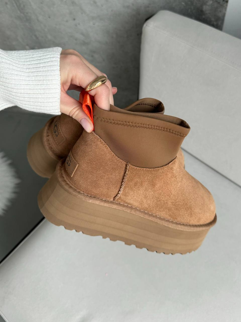 UGG Classic Mini Dipper Chestnut - oceanhype - 