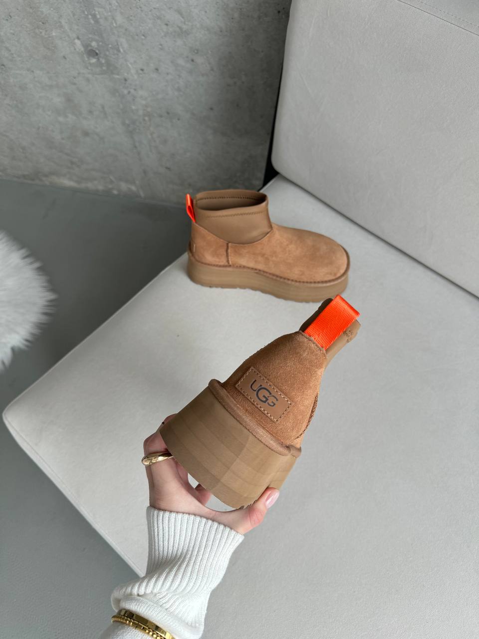 UGG Classic Mini Dipper Chestnut - oceanhype - 