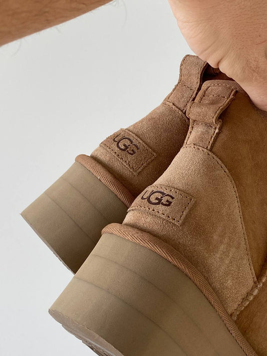 UGG Mini Platform Chestnut - oceanhype - 