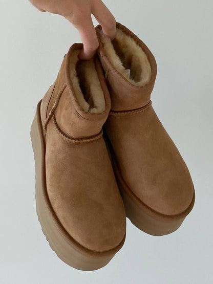 UGG Mini Platform Chestnut - oceanhype - 