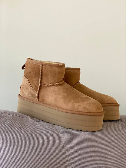 UGG Mini Platform Chestnut - oceanhype - 