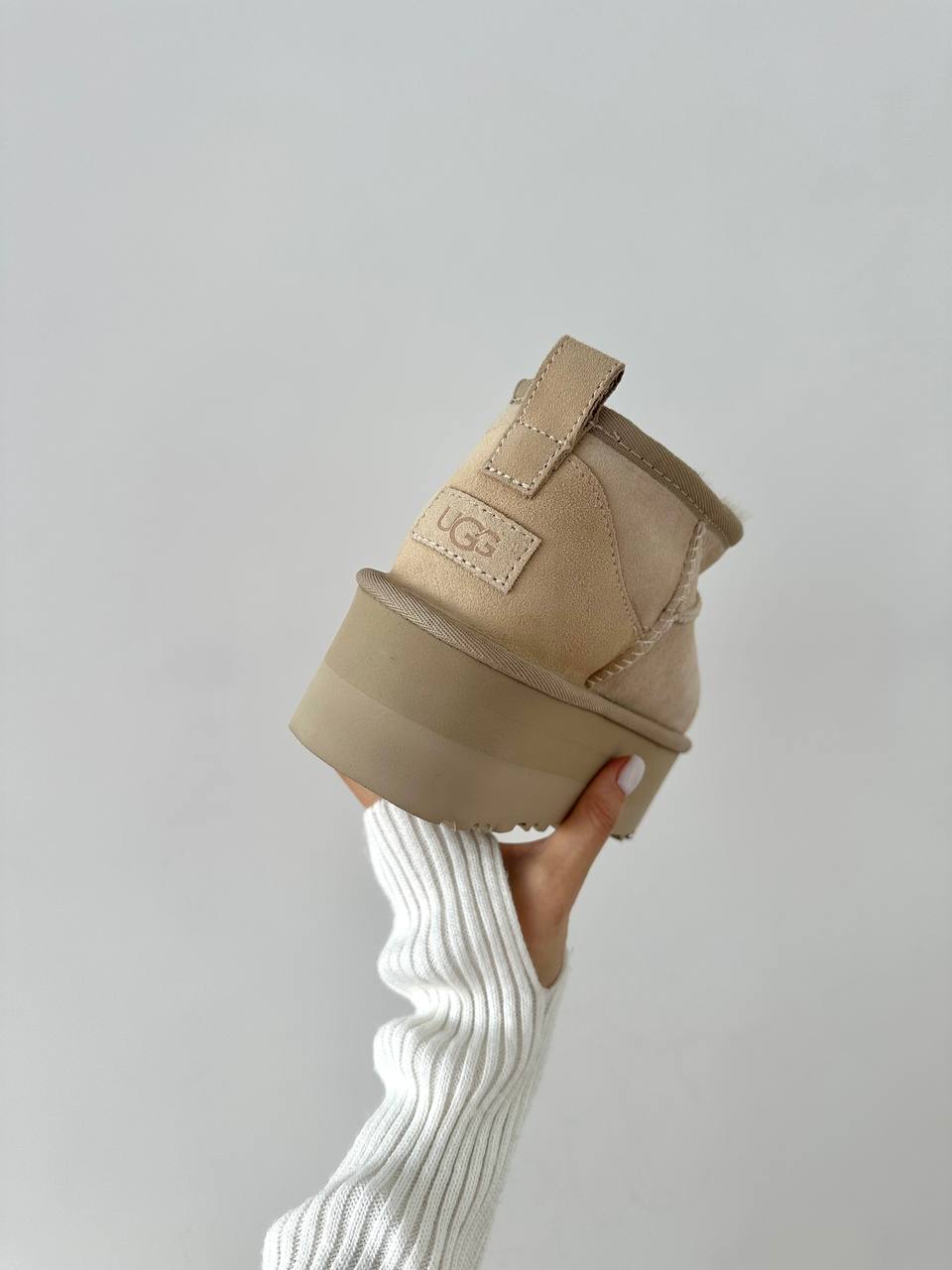UGG Ultra Mini Beige Platform - oceanhype - 