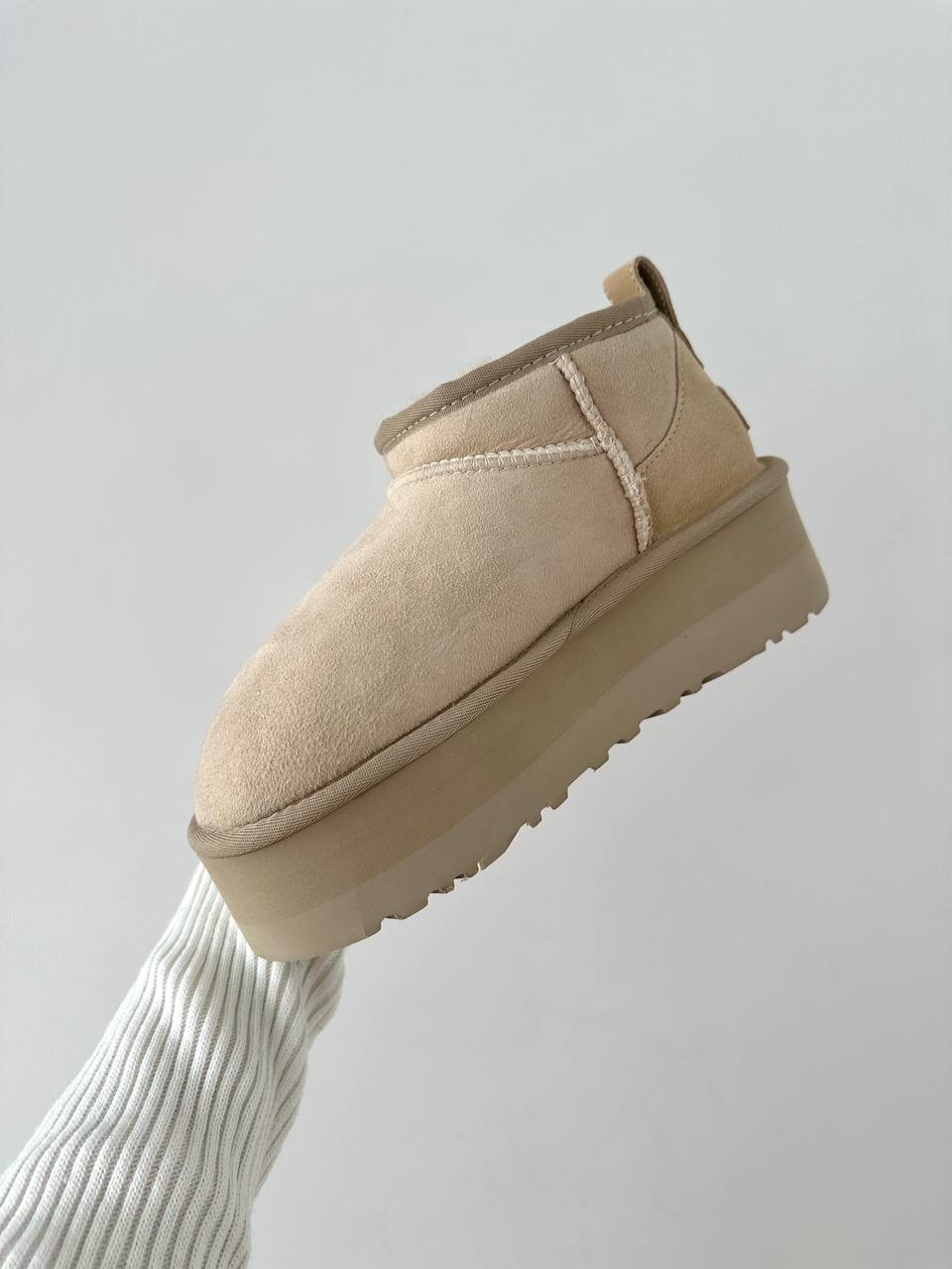 UGG Ultra Mini Beige Platform - oceanhype - 