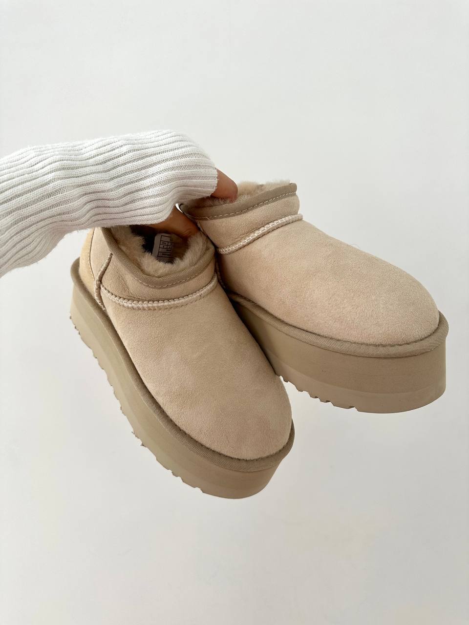 UGG Ultra Mini Beige Platform - oceanhype - 