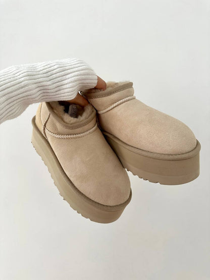 UGG Ultra Mini Beige Platform - oceanhype - 