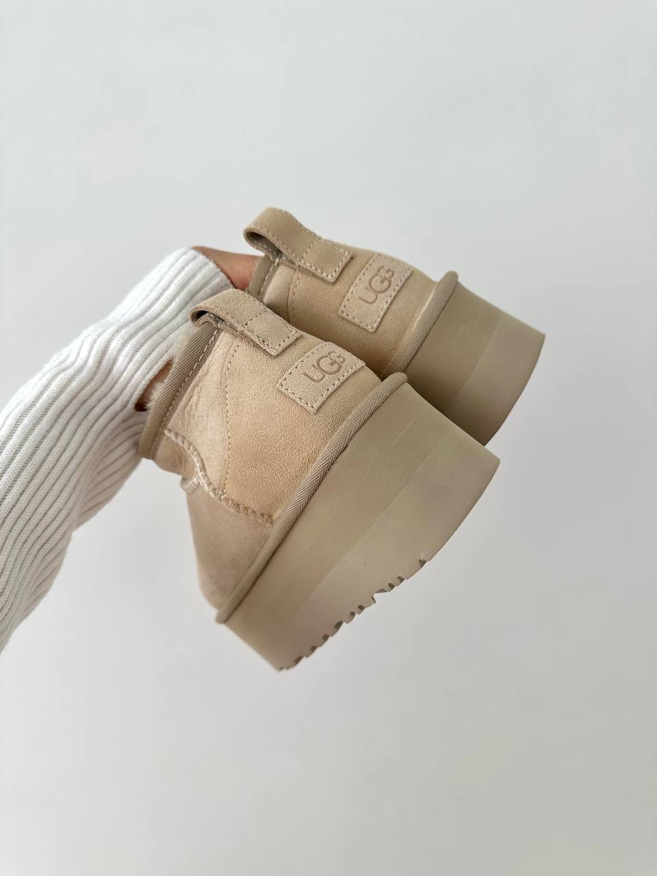 UGG Ultra Mini Beige Platform - oceanhype - 